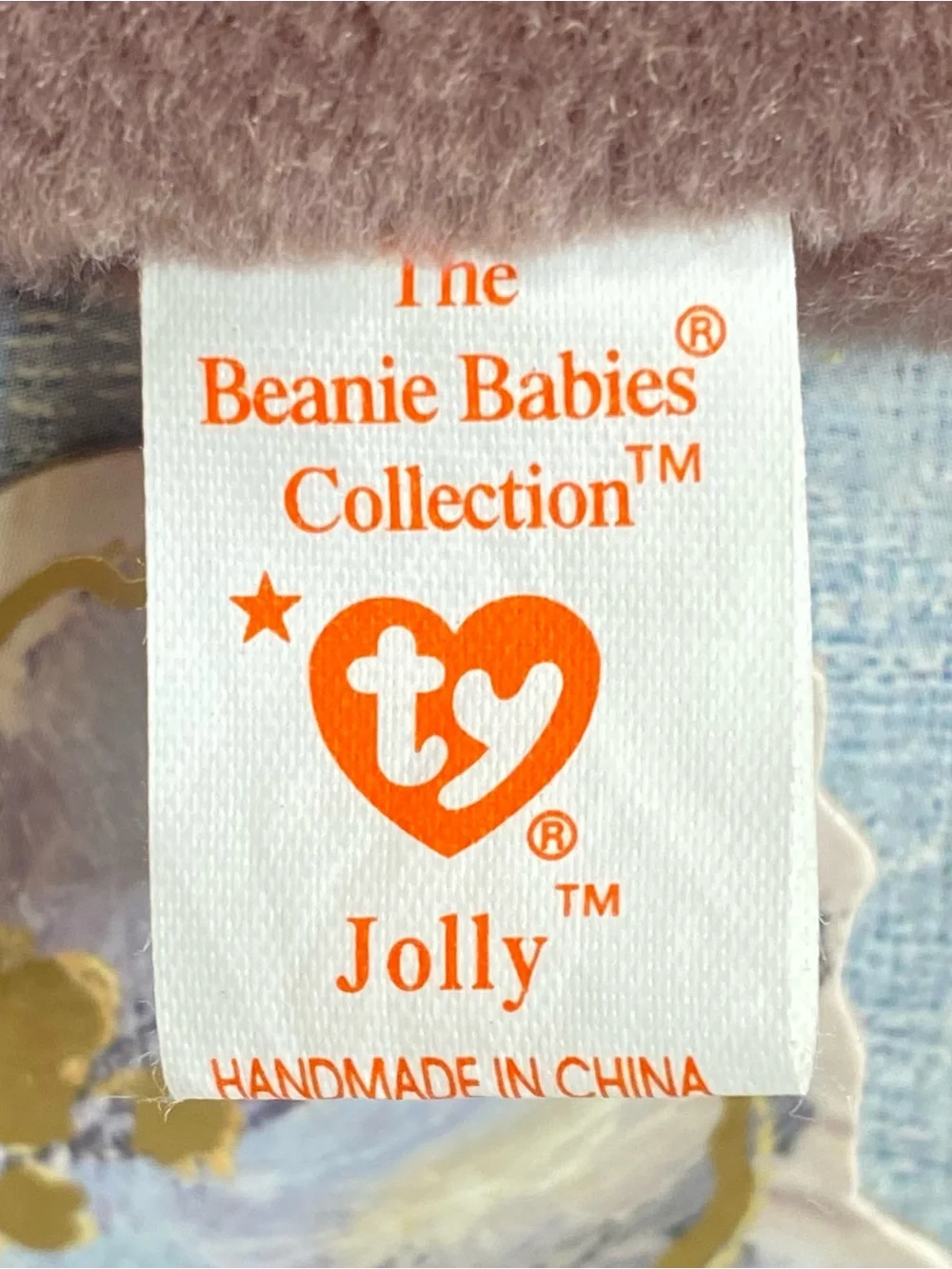 Ty Beanie Babies Jolly the Walrus 1996 Original Retired Vintage Stuffed Plush